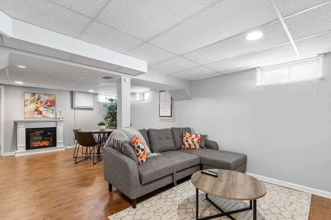 short term rental home office setup